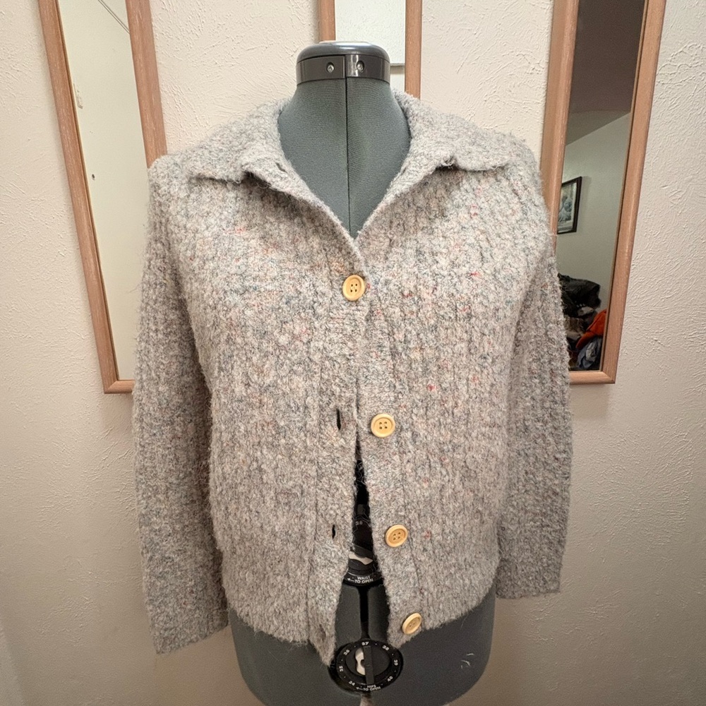 Fina Me Now Speckled Knit Sweater